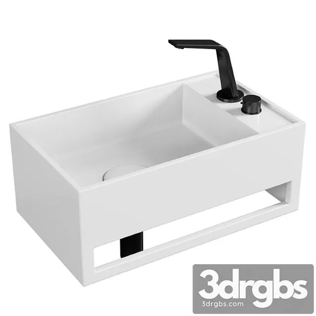 Lavabo Mural Pb2078 En Pierre Solide Solid Surface 50 X 30 X 20 Cm Blanc Mat Avec Porte Serviettes Integre 3D Model Download Lavabo Mural Pb2078 En Pierre Solide Solid Surface 50 X 30 X 20 Cm Blanc Mat Avec Porte Serviettes Integre 3D Model Download