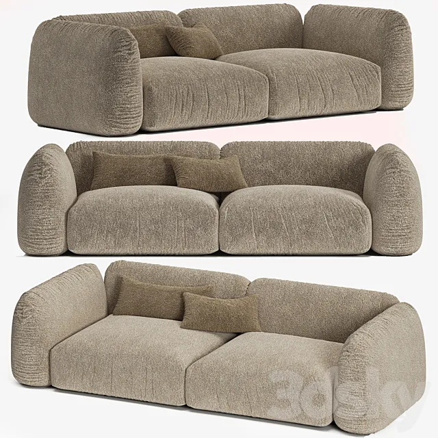 LAYERED LOTTA AGATON SOFA 3D Model LAYERED LOTTA AGATON SOFA 3D Model