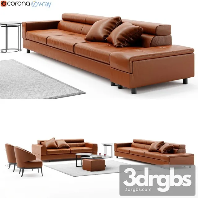 Lazzoni Sislazzoni Sis Sofa 3D Model Download Lazzoni Sislazzoni Sis Sofa 3D Model Download