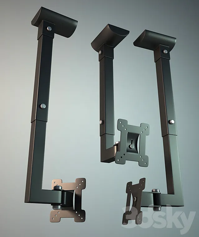 LCD TV ceiling Mount 3DModel LCD TV ceiling Mount 3DModel