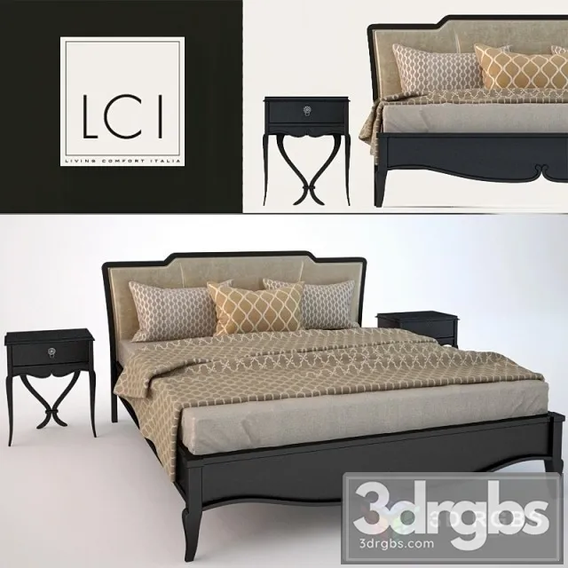 LCI Bed 3D Model Download