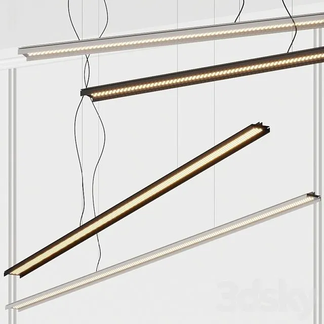 Le Deun Luminaires Atto Pendant Lamps 3D Model
