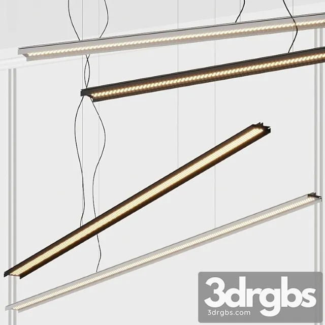 Le Deun Luminaires Atto Pendant Lamps 3D Model Download