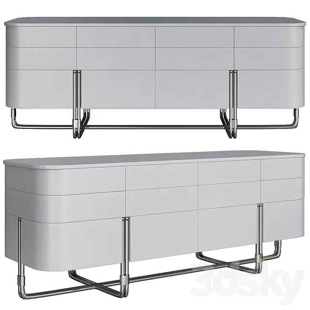 LE JARDIN – Versace Home Collection Console table 3DModel LE JARDIN – Versace Home Collection Console table 3DModel