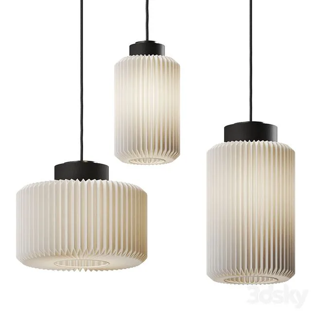 Le Klint Cylinder Pendant Lamps 3D Model