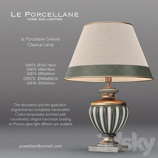 le Porcellane Ginevra 3DModel