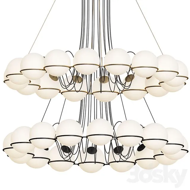 Le Sfere Model 2109 Lamp 3D Model