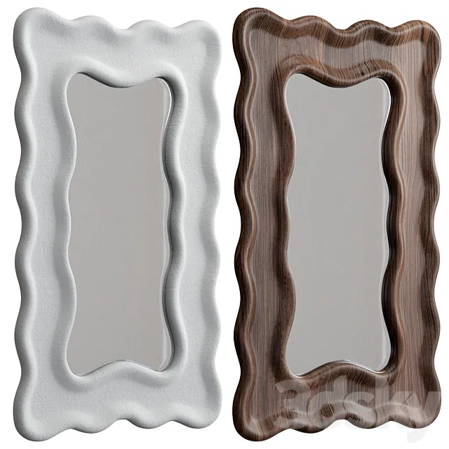 LE SIRENUSE MIRROR 3D Model