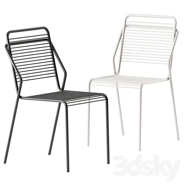 Le tube Chair by Artu _ Outdoor chair 3D Model Le tube Chair by Artu _ Outdoor chair 3D Model