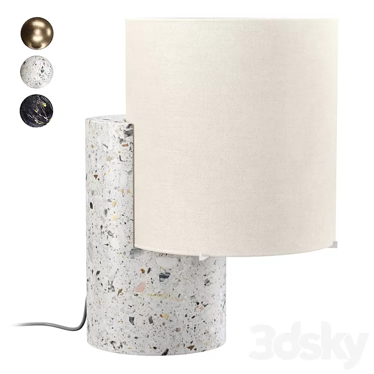 Lea table lamp by Matteo Nunziati / Tato table lamp 3D Model