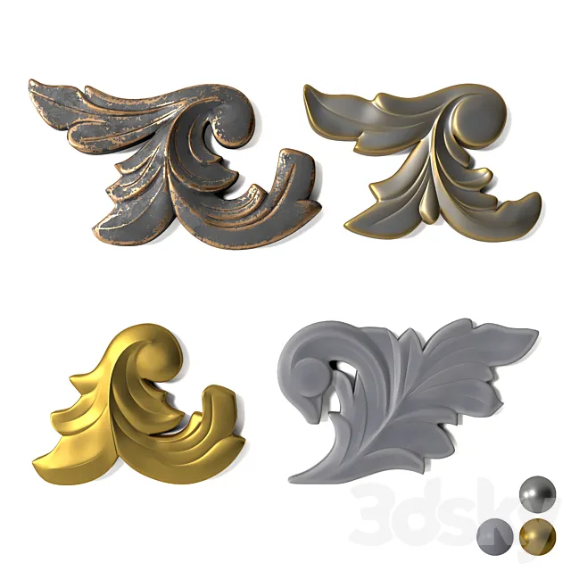 Leaf 04 3D Model Leaf 04 3D Model