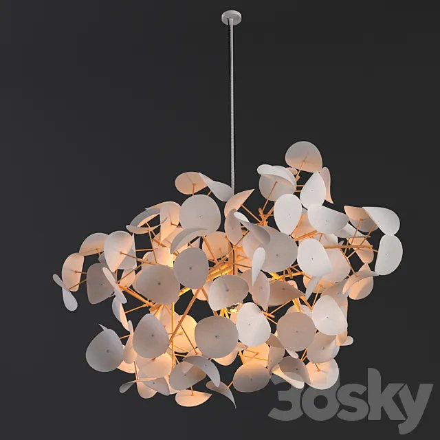LEAF LAMP SERIES \ Pendant lamp 3D Model LEAF LAMP SERIES \ Pendant lamp 3D Model