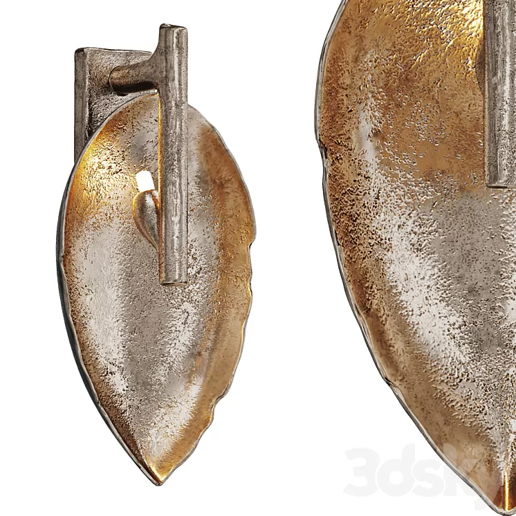 Leaf sconce EDEN Vetvi store 3D Model Free Download