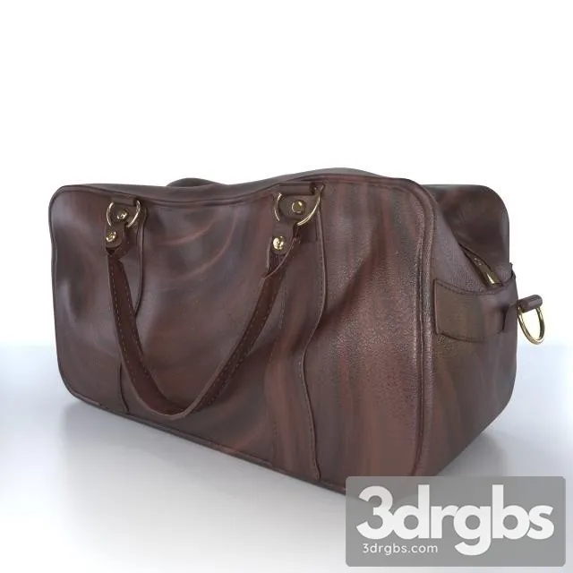 Leather Bag 02 3D Model Download