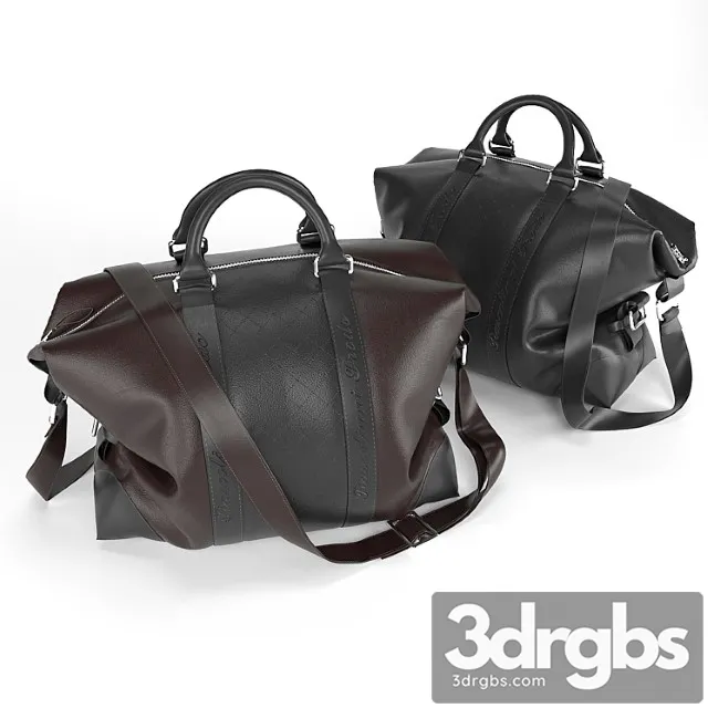 Leather bag_2 3D Model Download