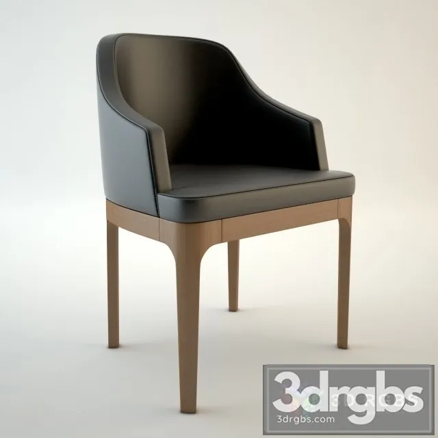 Leather Black Chair 3D Model Download Leather Black Chair 3D Model Download
