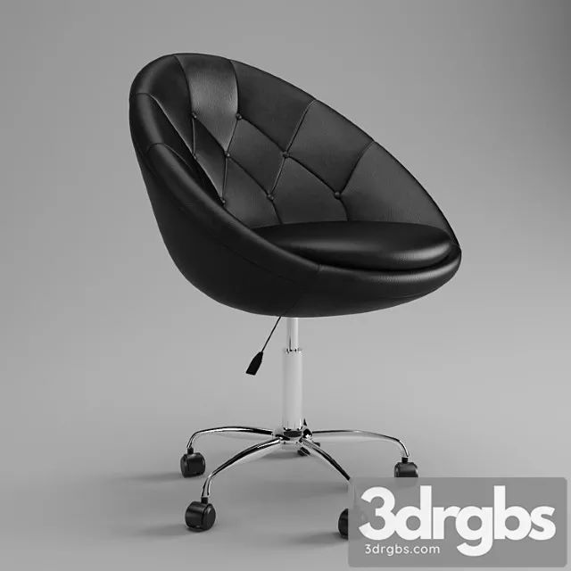 Leather Chair 14 3D Model Download