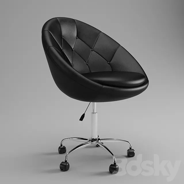 Leather chair 3D Model Leather chair 3D Model
