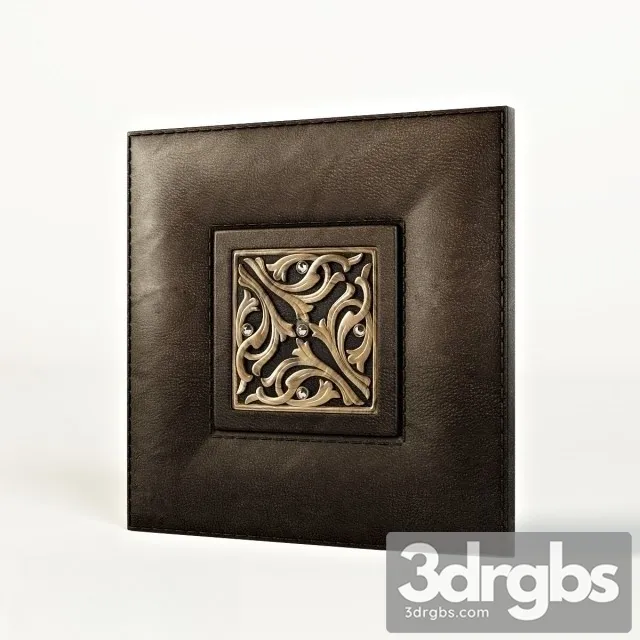 Leather Panel 3D Model Download