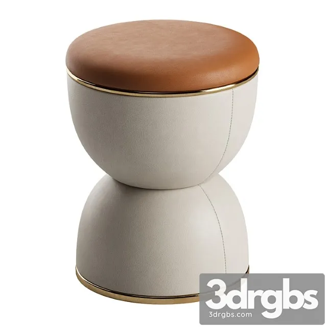 Leather Pf In The Shape Of Caesars Hourglass 3D Model Download