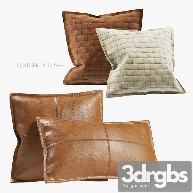 Leather pillows Leather pillows