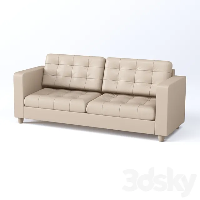 Leather_Sofa 3D Model Leather_Sofa 3D Model