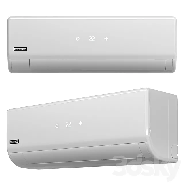 LEBERG air conditioner 3D Model