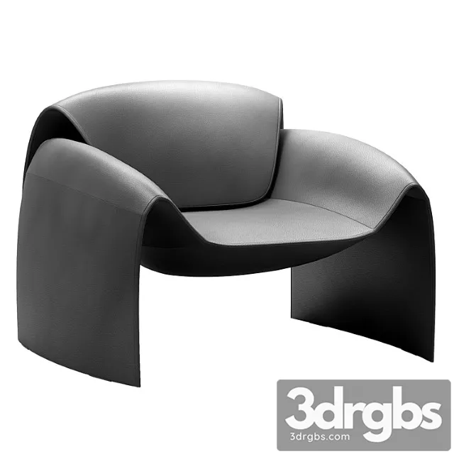 Leclub Armchair 3D Model Download