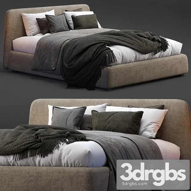 Lecomfort bed calvin 2 3D Model Download