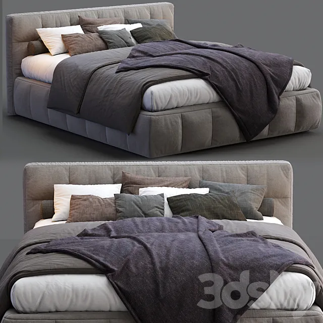Lecomfort Bed GAUCHO 3D Model Lecomfort Bed GAUCHO 3D Model