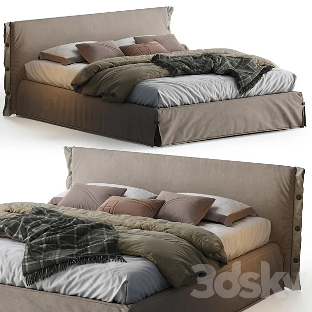 Lecomfort Bed Gaucho 3DModel Lecomfort Bed Gaucho 3DModel