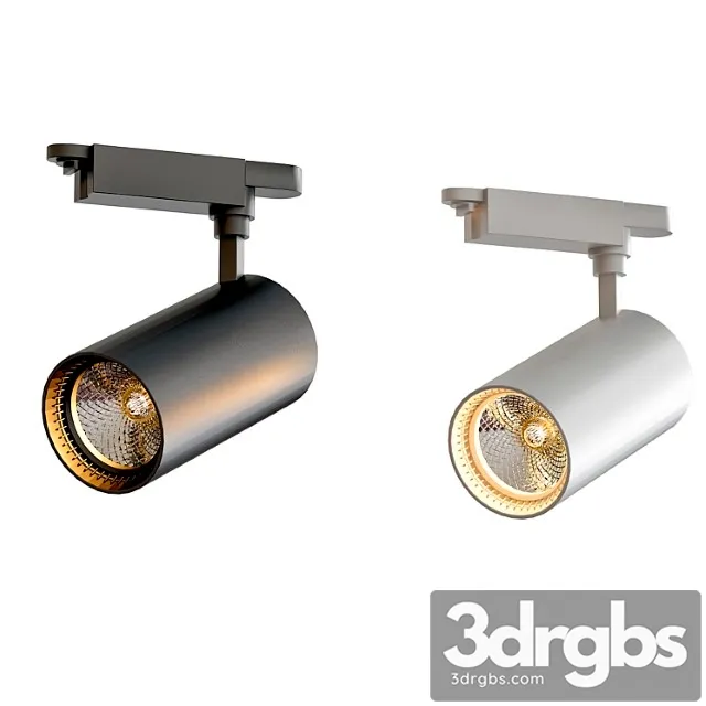 Led cob track rail light ac85- 265v 3D Model Download