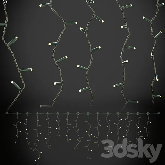 LED festoon 3DModel LED festoon 3DModel