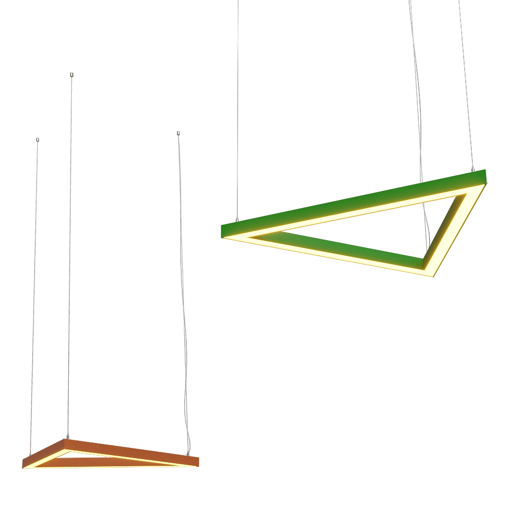 Led Holding – Pendant lamp Delta 50|50 3D Model Led Holding – Pendant lamp Delta 50|50 3D Model