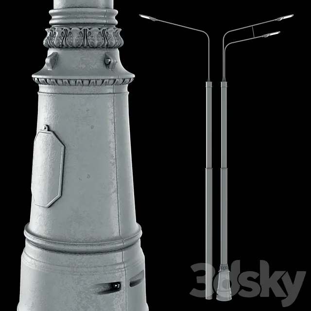 LED lamp GALAD Wave LED 3DModel