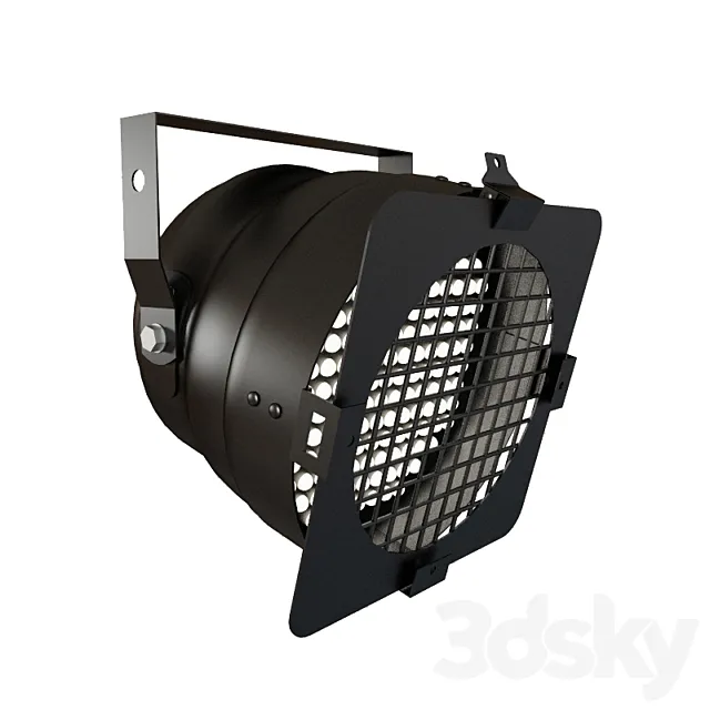 led PAR 64 3D Model