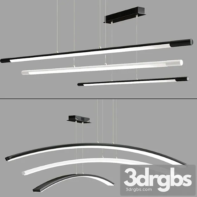 Led Pendant Light Collection 3D Model Download
