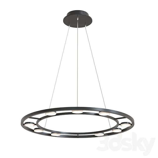 LED Pendant Light Maytoni Fad 3D Model LED Pendant Light Maytoni Fad 3D Model