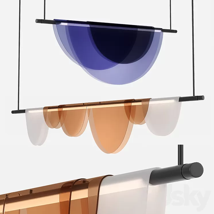 LED rack lamp Lampatron EQUAL and EQUAL BLUE 3D Model Free Download