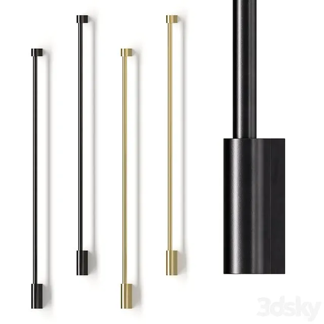 LED wall lamp SCAN 3D Model LED wall lamp SCAN 3D Model