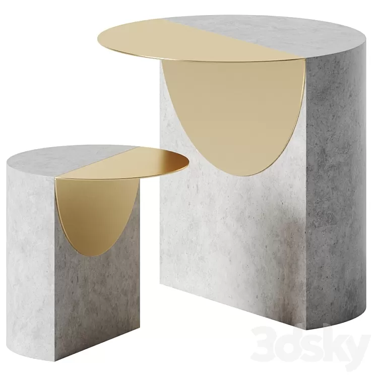 Leda Tables – Jayson Home 3D Model Leda Tables – Jayson Home 3D Model