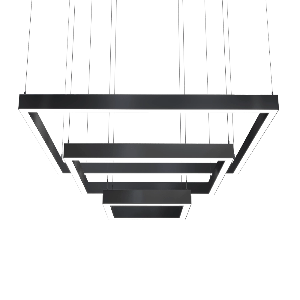 Ledalen – Pendant lamp Kvadrato trio 3D Model
