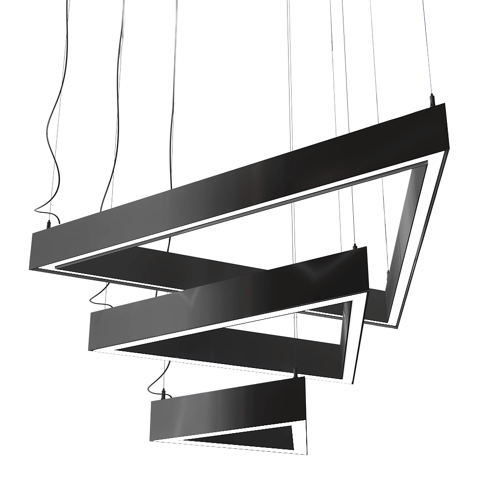 Ledalen – Pendant lamp Triangolo trio 3D Model