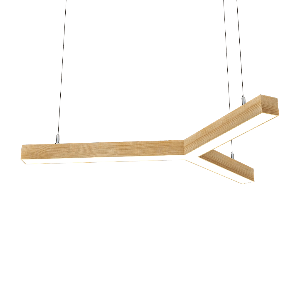 Ledalen – Pendant lamp Wood Y 3D Model