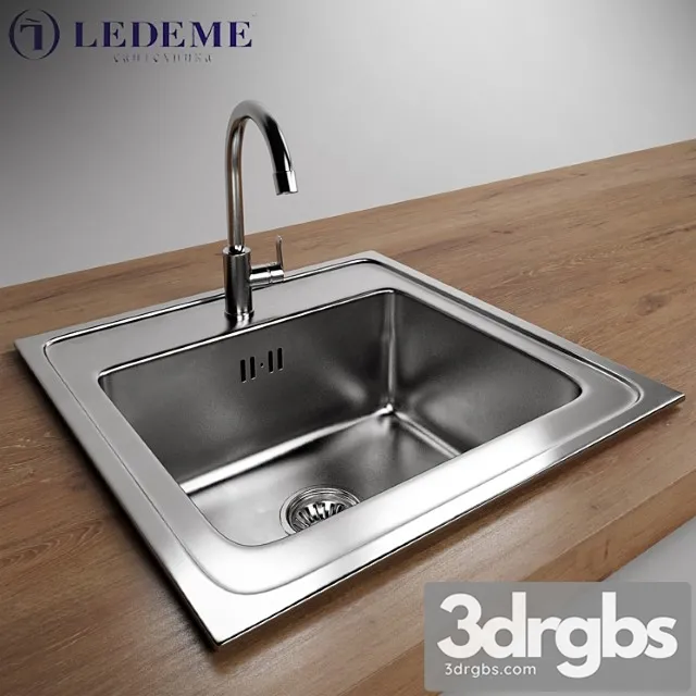Ledem L95050 Sink 3D Model Download