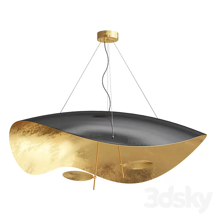 Lederam Manta S2 LED Suspension Lamp 3D Model Free Download