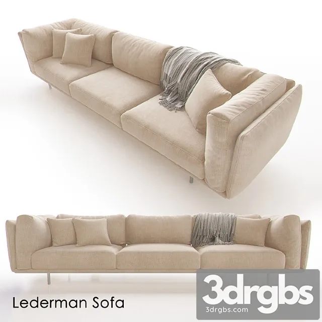 Lederman Sofa By Arik Ben Simhon 3D Model Download Lederman Sofa By Arik Ben Simhon 3D Model Download
