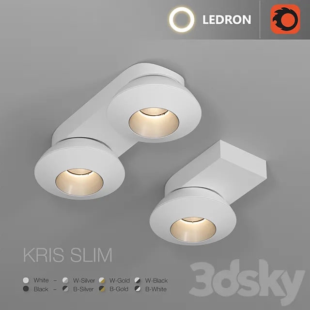 Ledron KRIS SLIM 3D Model