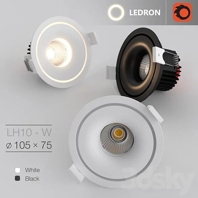 Ledron LH10-W 3D Model