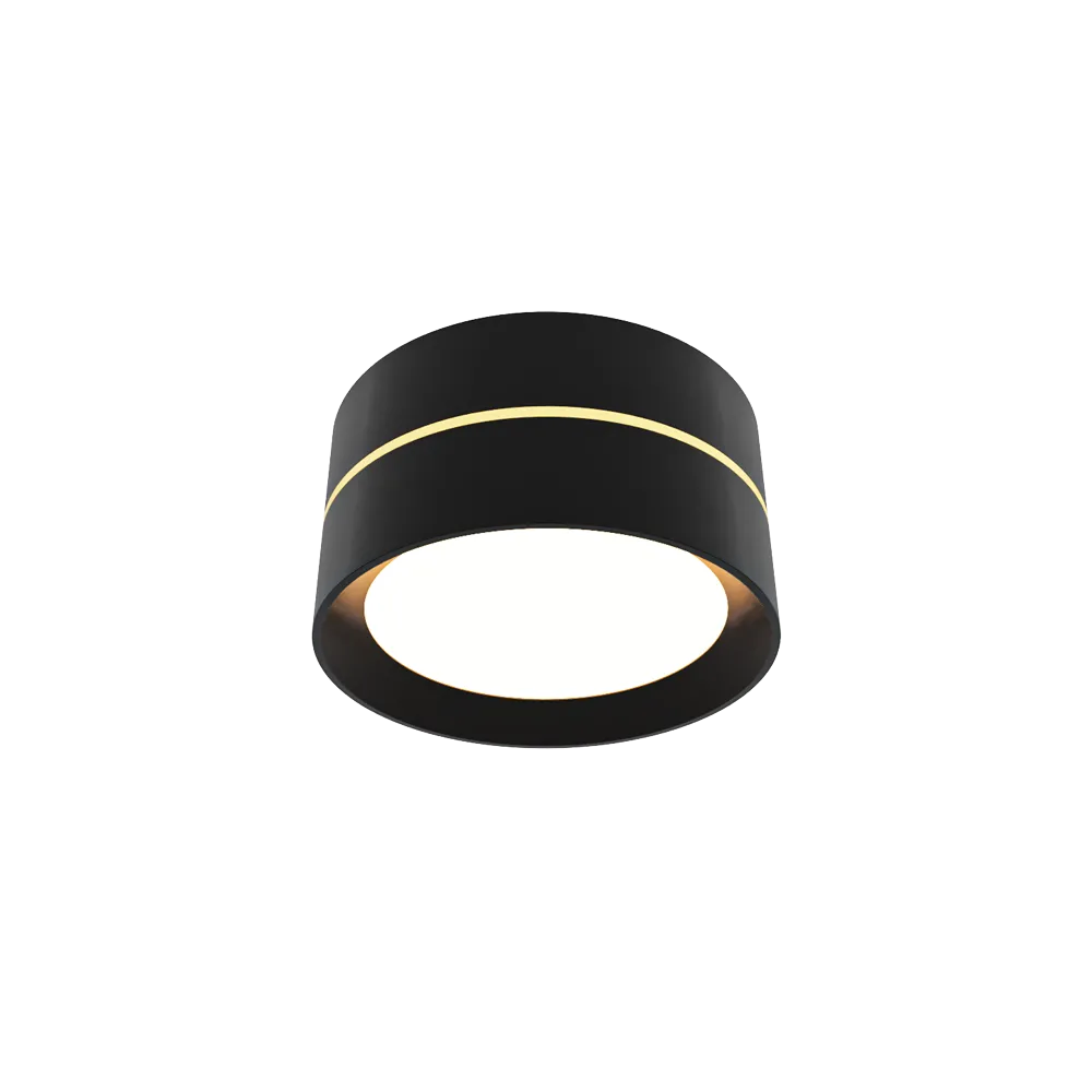 LeDron – Spot lamp – Barrel Black mini 3D Model